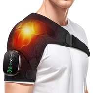 Cordless Shoulder Heating Pad with Massage, FSA Eligible Items List, Heated Shoulder Wrap Massager f