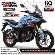 CB 150 X Full Body Sticker - CB150X Decal - Cool CBX Striping Variations - CB 150X Fullbody Decal Th