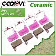 ❀4 Pairs Ceramic Disc Brake Pads for SRAM Level, Red 22 B1, Force 22, CX1, Rival 22, S700 B1 Cal ◀x