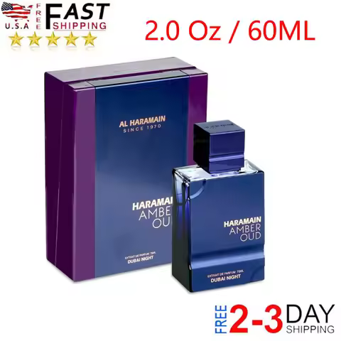 Al Haramain Amber Oud - Dubai Night Edition for Unisex - Oriental Woody Fragrance - Long Lasting Col