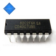 10pcs/lot CD4007UBE DIP14 CD4007 DIP CD4007BE DIP-14 CD4007U new and original IC In Stock