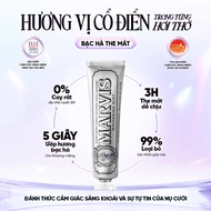 Marvis Whitening Toothpaste 85ML - Italian toothpaste whitens, reduces plaque, protects teeth