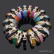Bracelet Wholesale Rose Couple 12mm Letter h Gold h Gold Bracelet Factory 18k Price Men Women Wide B