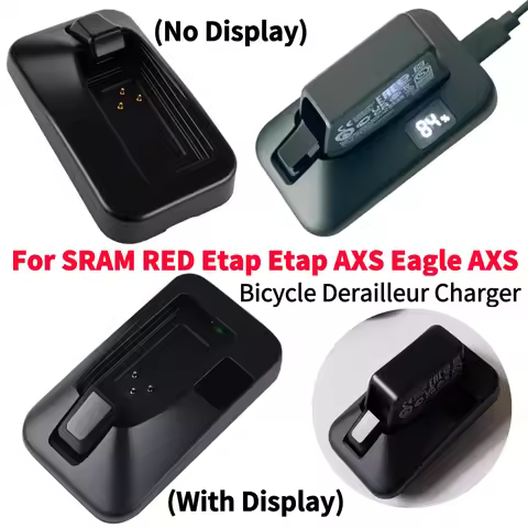 Replacement Electronic Transmission Battery Charger with Indicator Light Bicycle Shift Charger for S