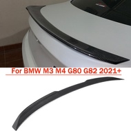 Suitable for New BMW M3/M4 G80G82 Modified Dry Carbon Fiber Tail Spoiler BMW M3 Pressure Tail