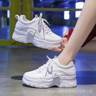 FA1 Ready stock Daddy Shoes Women 2020 Spring New Style White Korean Version Female Students Versati