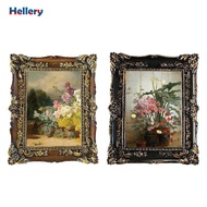 [Hellery] European style photo frame 5x7 desktop and wall hanging retro floral embossed