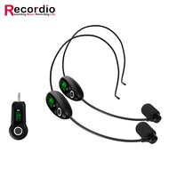 GAW-F11 2.4G Wireless Headset Microphone for Speaker Amplifier, Hands-Free for Teaching, Stage, Chur