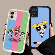 BR-46 Powerpuff Girls Soft Silicone Casing for OPPO A57 A36 A57e A57s A96 A77s A77 A76 Realme 9i C33