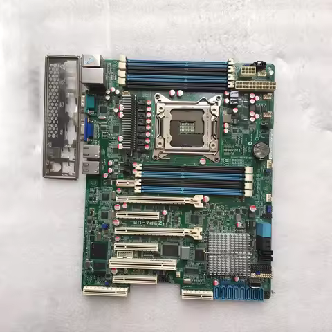 X79 Motherboard Single Channel Server LGA2011 E5 2680V2 C602 M.2 Z9PA-U8