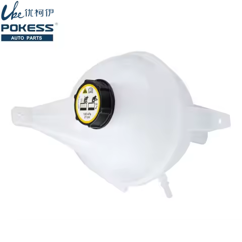 Car Coolant Reservoir Radiator Expansion Tank with Cover for Ford Transit MK7 2006-2014 6C118K218AB 