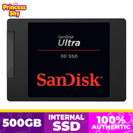 SanDisk Ultra 500GB SATA III 3D NAND Internal 2.5" Solid State Drive SSD SDSSDH3