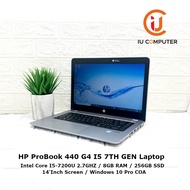 HP PROBOOK 440 G4 INTEL CORE I7 / I5 7TH GEN 8GB / 16GB RAM 256GB SSD USED LAPTOP REFURBISHED NOTEBOOK