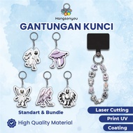 GANTUNGAN Keychain ROBLOX 99 Nights In The Forest Keychain/ - THE OWL