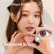 HapaKristin คอนแทคเลนส์ รายเดือน รุ่น Secretive Kristin สี Beige (2pcs/box)