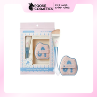 Cọ Dàn Nền Tiên Cá Amortals Fish Tail Slim Arc Foundation Brush - Cọ đuôi cá cọ dẹt tán nền