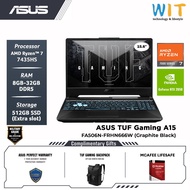ASUS TUF Gaming A15 FA506N-FRHN666W (AMD Ryzen 7-7435HS/8GB-32GB RAM/512GB SSD/RTX2050 4GB/15.6''FHD