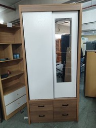 二手  二手傢俬 3尺衣櫃  92*61*200cm #2402105A