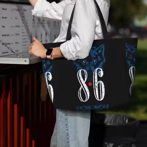 Beer 8.6 Beach Tote Bag Sport Gym Yoga Duffle Large Tote Bag Women Travel Bag Fitness bag