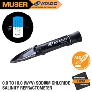 Atago MASTER-S10M (2473) Salinity Refractometer // 0.0 to 10.0 (g/100g) Sodium Chloride