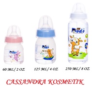 DODO BOTTLE PP PAHE 60 ML (2oz) / 125 ML (4oz) / 250 ML (8oz) CHILDREN'S MILK BOTTLE