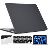 Air 15 inch Case 2025 2024 2023 M4 M3 M2 Chip matte case for New MacBook Air 15 A3241 A3114 A2941 cr