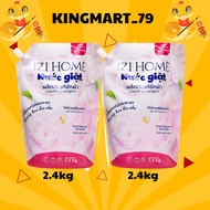[Super Cheap] Combo of 2 bags of IZI HOME laundry detergent with gentle floral scent, 2.4kg bag