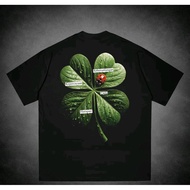 Four Leaf Clover T-Shirt Four Leaf Clover Distro Shirt/ Men's and Four Leaf Clover DistroWanita