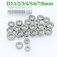 5pcs Miniature Ball Mini Bearing 3x6x2.5 4x7x2.5 4x10x4 5x9x3 5x11x4 6x12x4 8x12x3.5 ZZ RC Car Bike 