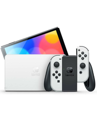 Nintendo Switch (OLED model) with White Joy-Con ประกันsynnex