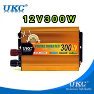 UKC Power Inverter 300W with Charger 24V DC to 220V AC Output 12V300W