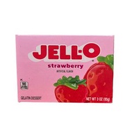 JELL-O - JELLO 士多啤梨果凍粉 85克 (最少30日食用期) (新舊包裝隨機發送)