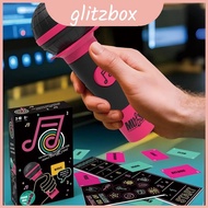 Karaoke Microphone Singing Game Answer Cards Family Interactive Tabletop Game Fun Family For