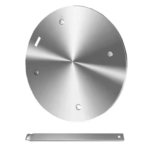 Induction Cooktop Converter Plate 6.3Inch Heat Diffuser Plate Simmer Plate,Cooking Adapter With Hand