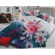 Set cadar 100% cotton design  3D