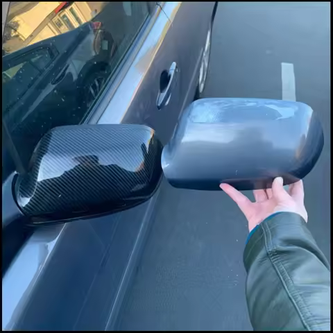 Car Styling For Mazda 3 Mazda3 2003-2009 Rearview Mirror Cover Caps Shell Housing Replace Auto Parts