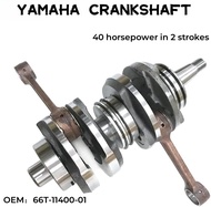 66T-11400-01 Crankshaft Assy for Yamaha Outboard Motor Engine 40HP 40X 2 Stroke 66T-11400