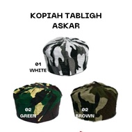 KOPIAH TABLIGH ASKAR PECI ARMY KOPIAH DESIGN ASKAR KOPIAH COTTON  KOPIAH TABLIGH LORENG MUSLIM CAP A