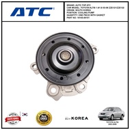 Toyota Altis 1.6 / 1.8 ZZE121 ZZE122 2003-2008 Brand ATC Water Pump 16100-39466