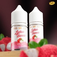 '' Lychee Hanna botol liquid 30ml bold fruity podfriendly miru puff