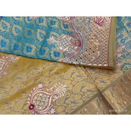 Stone Work Kaanchipuram Saree