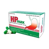 Thuoc dạ dày HP MAX - Giúp giảm HP acid dịch vị nhanh liền vết loét hết đau dạ dày - Hộp 60 viên