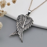 silver wing feather 925 jewelry  pendent เครื่องประดับขนนกปีกเงิน 925