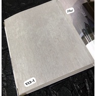 Plain Wallpaper with Grey and Cream Thread Stripes, Avenue Wood Texture