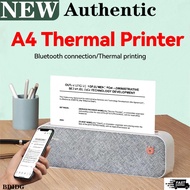 🔥🔥🔥【Genuine sale】NEW A4 Printer Portable A4 Paper Printer Inkless Thermal Printer wth Wireless Bluet