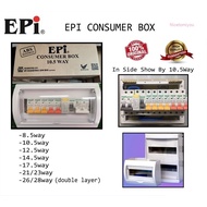 EPI PVC DB Box MCB Box Consumer Box 8.5 Way/10.5 Way/12.5 Way/14.5 Way/17.5 Way/28 Way/45Way