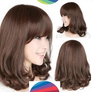 rambut palsu wanita perempuan jenis pendek tebal comel ss3801ss