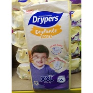 Drypers Drypantz pants XXL 36 (bundle of 4)