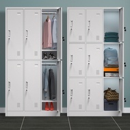 Tin Cabinet Locker Staff Cabinet Dormitory Locker Gym Six-Door Locker Staff Shoe Cabinet Multi-Door 