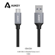 Aukey CABLE USB CABLE TYPE-C TO USB 3.0 2 Meters Nylon CB-CD3